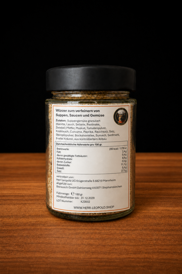 herr-leopold-gemuesebruehe-jar-back Gewürzmischung Gemüsebrühe
