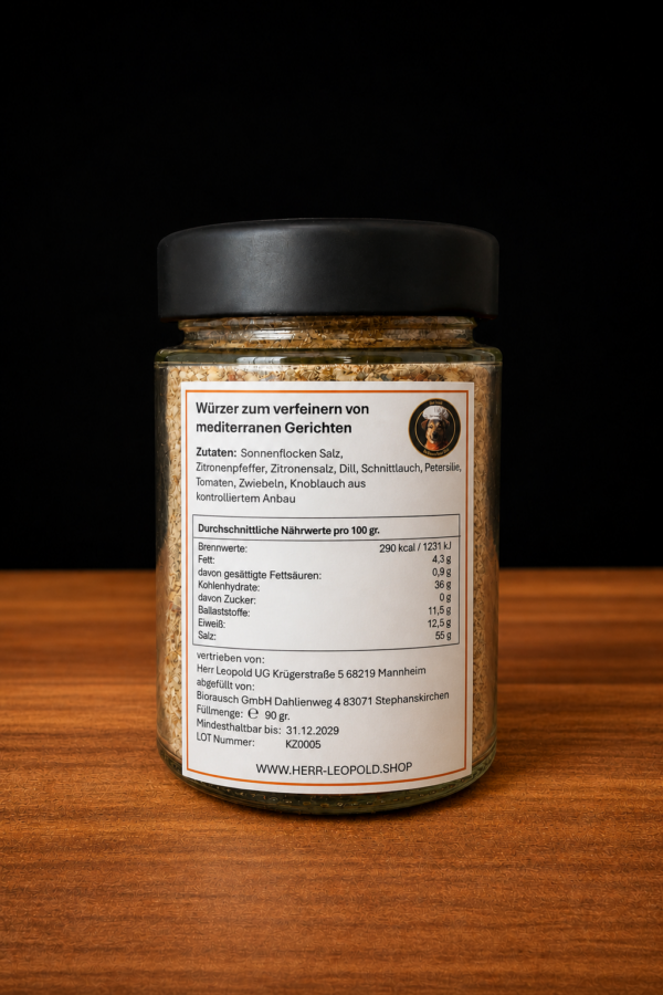 herr-leopold-mediterran-jar-back Gewürzmischung Mediterran